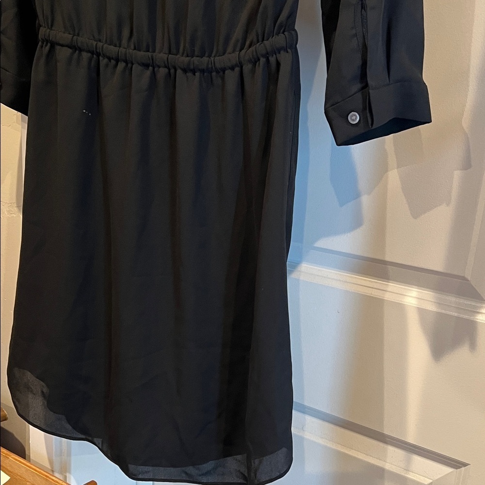 Babaton Classic Sheer Black Long Sleeve Dress - Picture 5 of 7